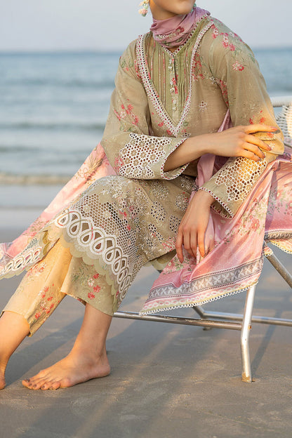 Baroque | Lawn Collection 24 | UF-560 - Waniyas