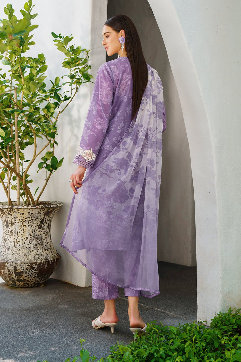 Baroque | Lawn Collection 24 | UF-563 - Waniyas