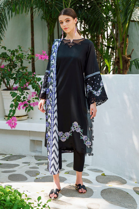 Baroque | Lawn Collection 24 | UF-564 - Waniyas