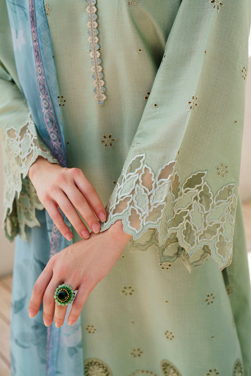 Baroque | Lawn Collection 24 | UF-565 - Waniyas
