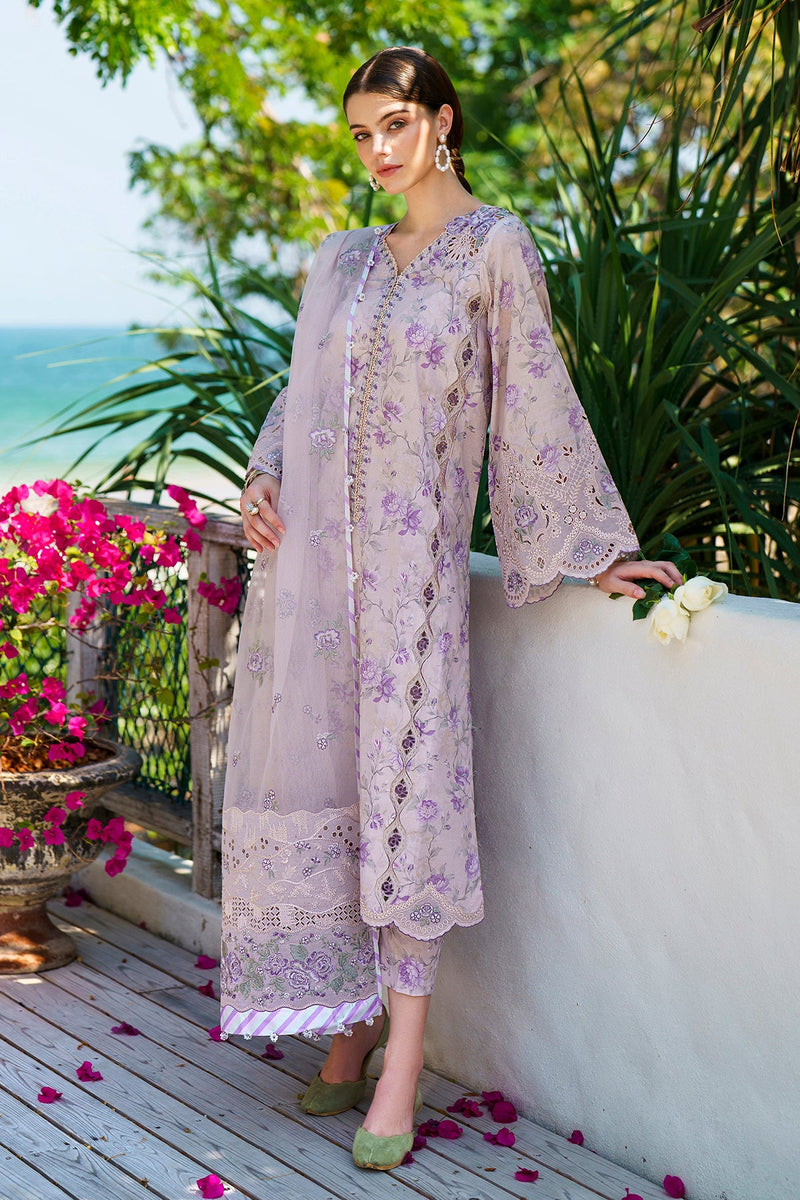 Baroque | Lawn Collection 24 | UF-566 - Waniyas