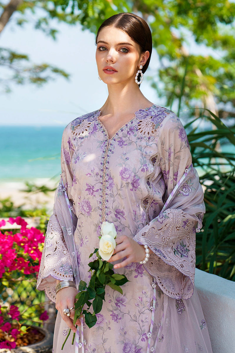 Baroque | Lawn Collection 24 | UF-566 - Waniyas