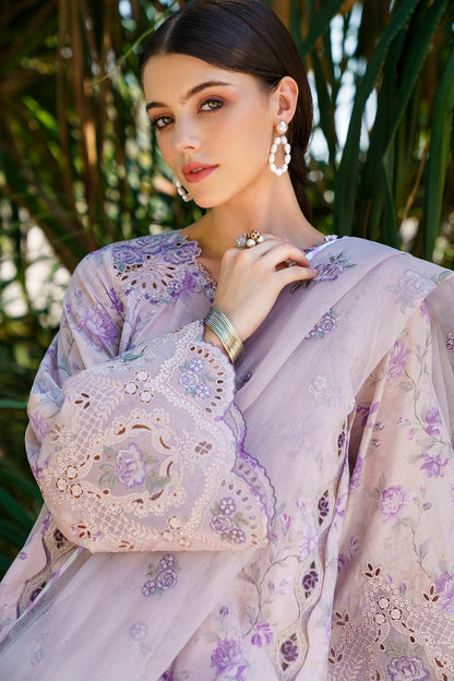 Baroque | Lawn Collection 24 | UF-566 - Waniyas