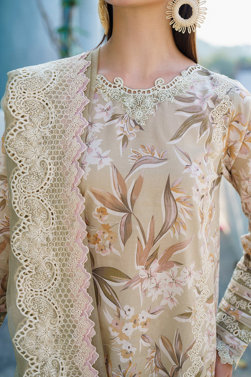 Baroque | Lawn Collection 24 | UF-568 - Waniyas