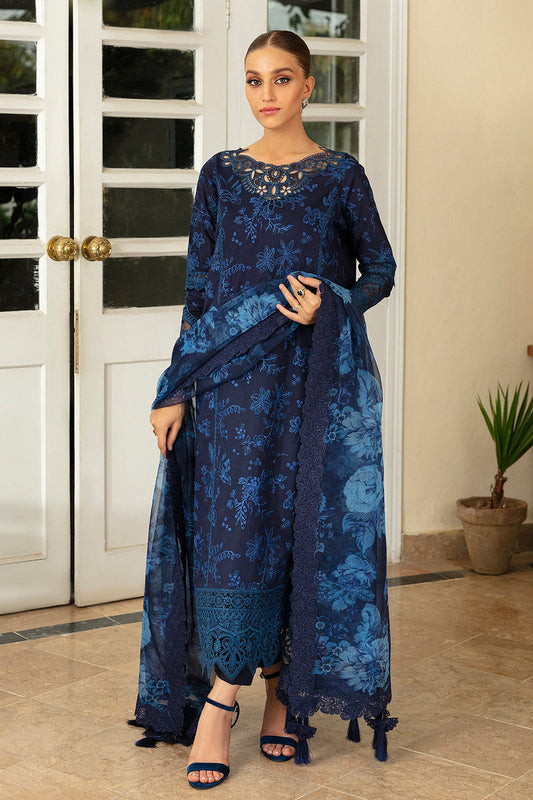 Baroque | Lawn Collection 24 | UF-380 - Waniyas