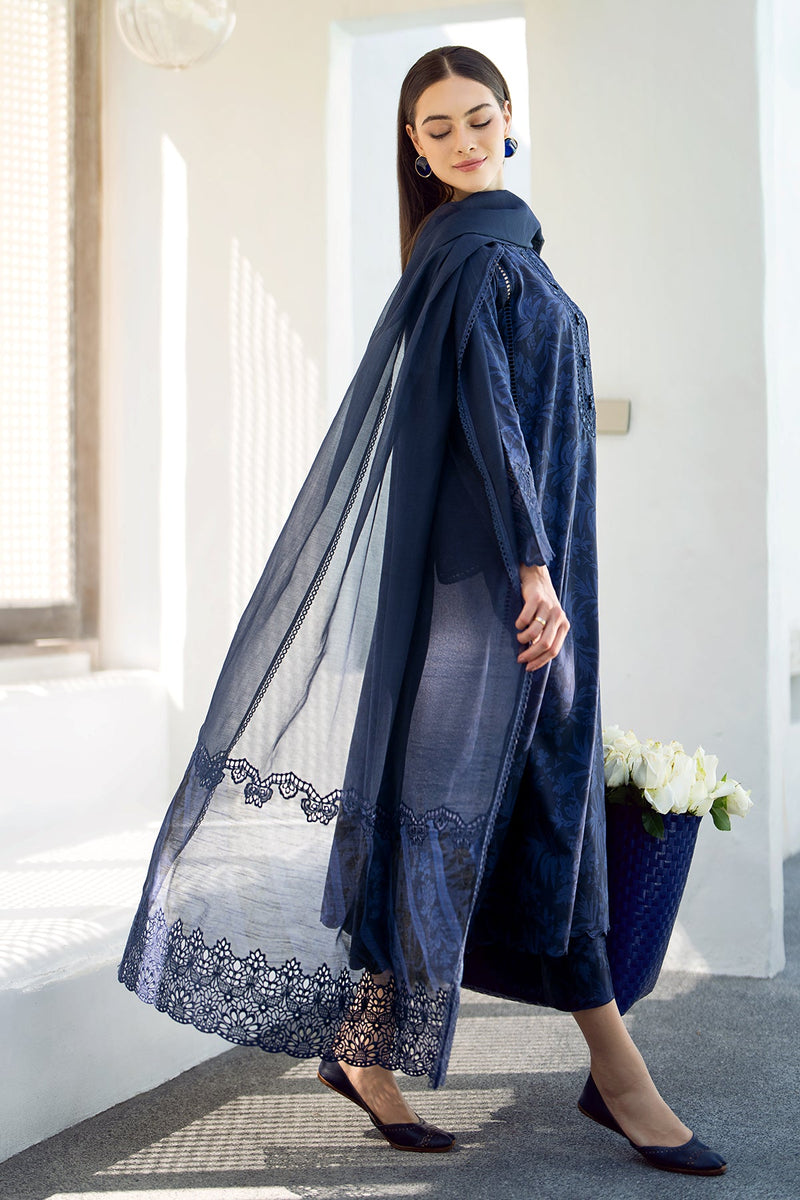 Baroque | Lawn Collection 24 | UF-544 - Waniyas