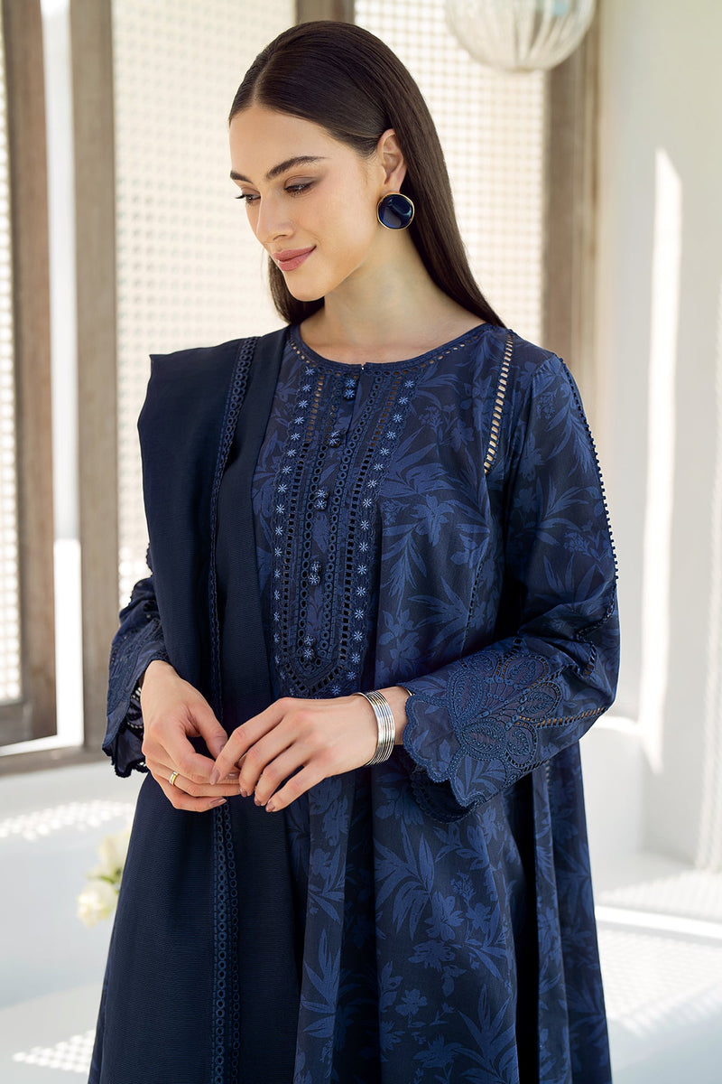 Baroque | Lawn Collection 24 | UF-544 - Waniyas