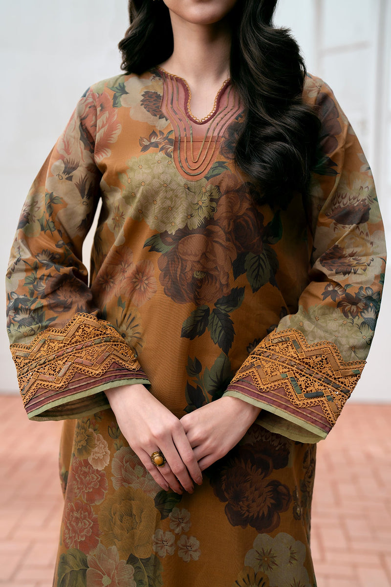 Baroque | Lawn Collection 24 | UF-530 - Waniyas