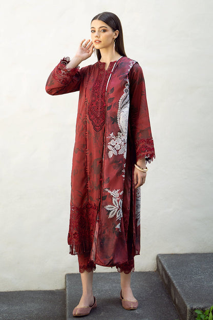 Baroque | Lawn Collection 24 | UF-545 - Waniyas