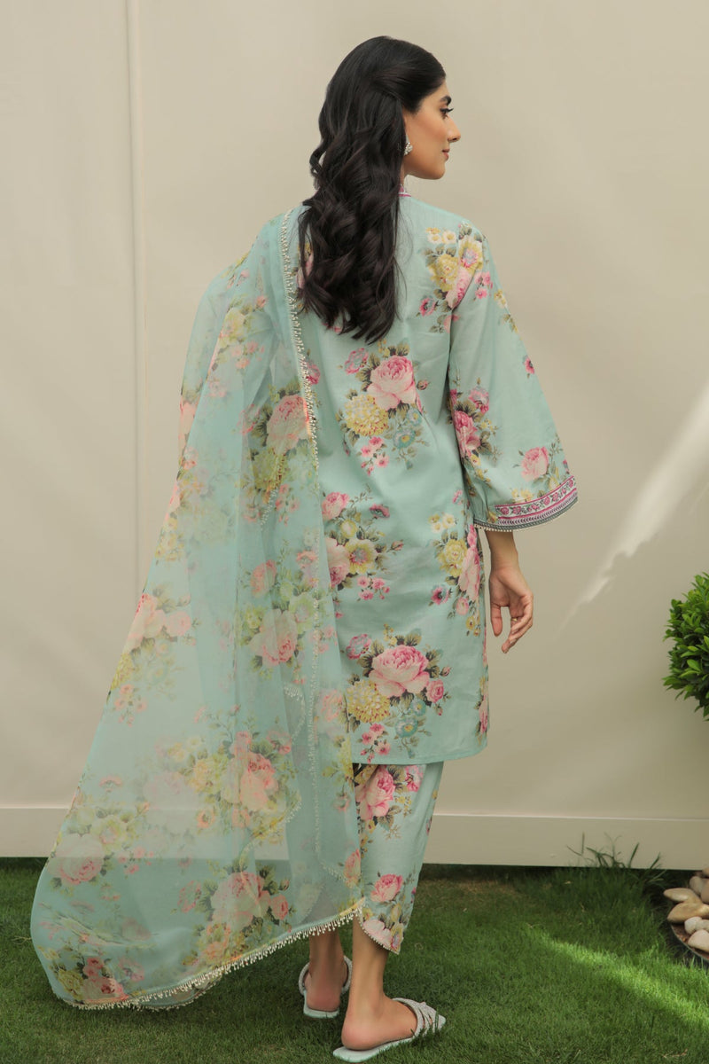 Baroque | Lawn Collection 24 | UF-215 - Waniyas