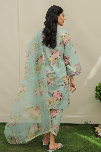 Baroque | Lawn Collection 24 | UF-215 - Waniyas