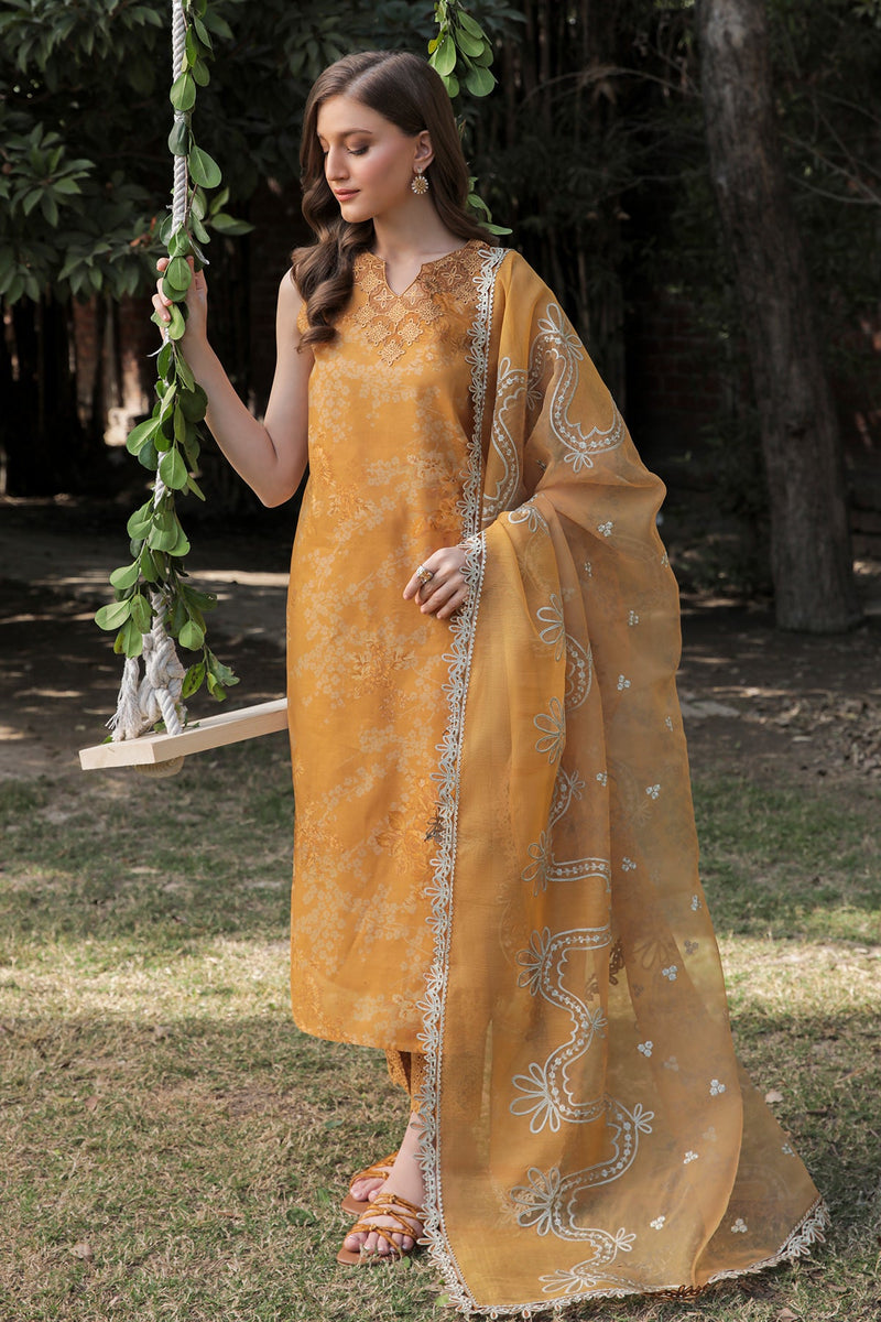 Baroque | Lawn Collection 24 | UF-321 - Waniyas