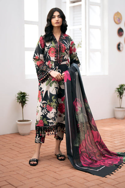 Baroque | Lawn Collection 24 | UF-532 - Waniyas