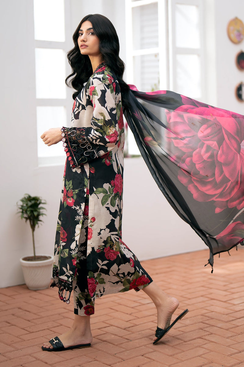 Baroque | Lawn Collection 24 | UF-532 - Waniyas