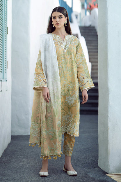 Baroque | Lawn Collection 24 | UF-542 - Waniyas