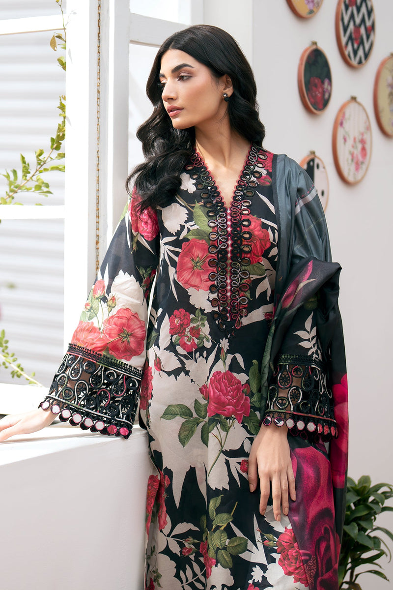 Baroque | Lawn Collection 24 | UF-532 - Waniyas