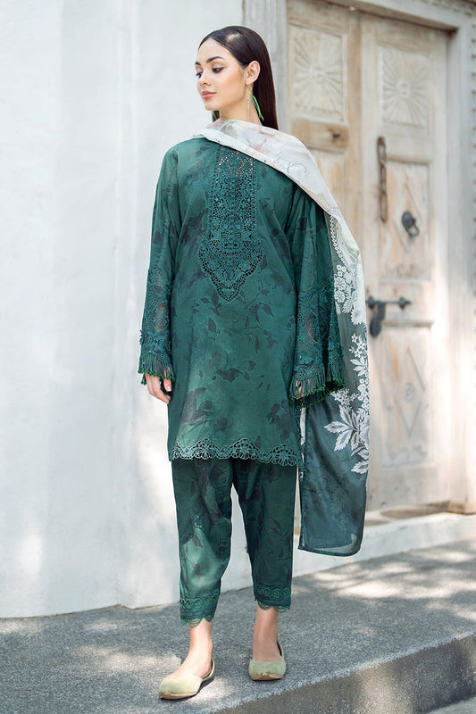 Baroque | Lawn Collection 24 | UF-546 - Waniyas