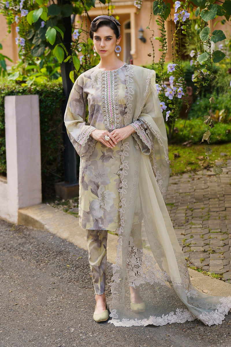 Baroque | Lawn Collection 24 | UF-587 - Waniyas