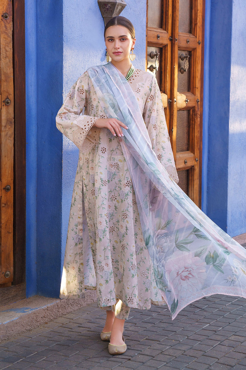 Baroque | Lawn Collection 24 | UF-591 - Waniyas