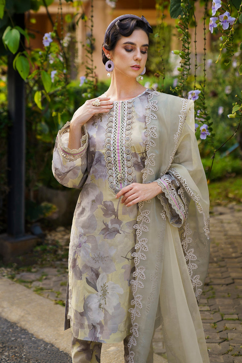 Baroque | Lawn Collection 24 | UF-587 - Waniyas