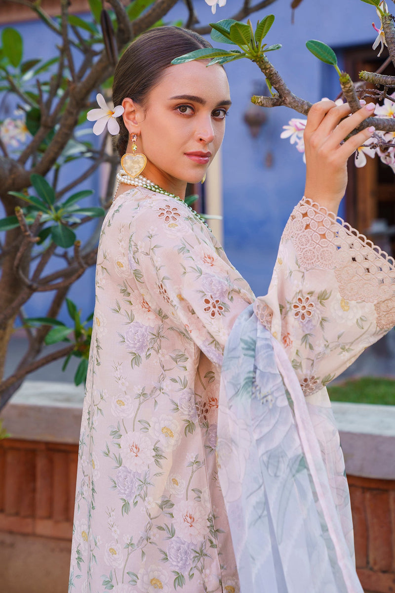 Baroque | Lawn Collection 24 | UF-591 - Waniyas