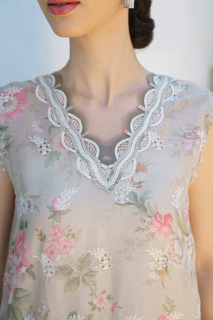 Baroque | Lawn Collection 24 | UF-575 - Waniyas