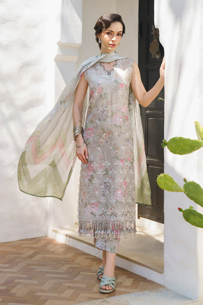 Baroque | Lawn Collection 24 | UF-575 - Waniyas