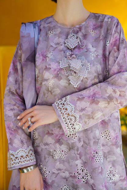 Baroque | Lawn Collection 24 | UF-579 - Waniyas