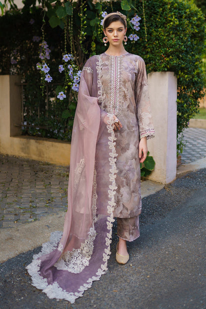 Baroque | Lawn Collection 24 | UF-586 - Waniyas