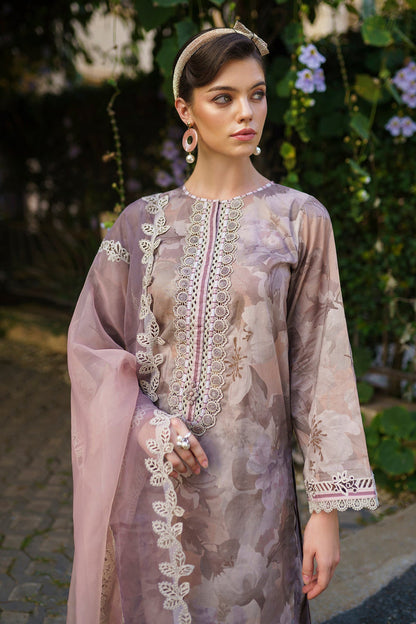 Baroque | Lawn Collection 24 | UF-586 - Waniyas