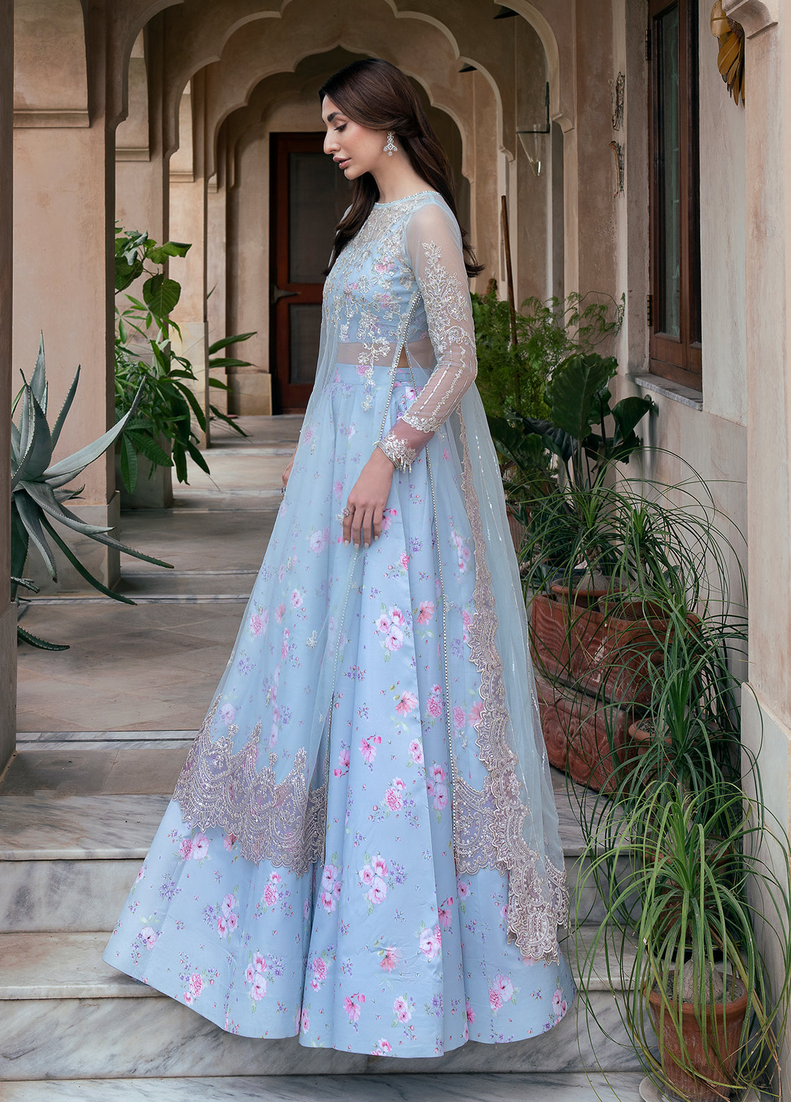 Sahane | Rusukh Premium Formals 26 | FU6607 Kayra - RUSUKH - Formal Dress - available at Maria Faisal in UK and USA.