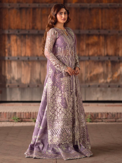 Bin Ilyas | Sona Gachi Luxury Formals | D - 603 - is Organza dress from Bin Ilyas - Ladies Clothes - Maria Faisal