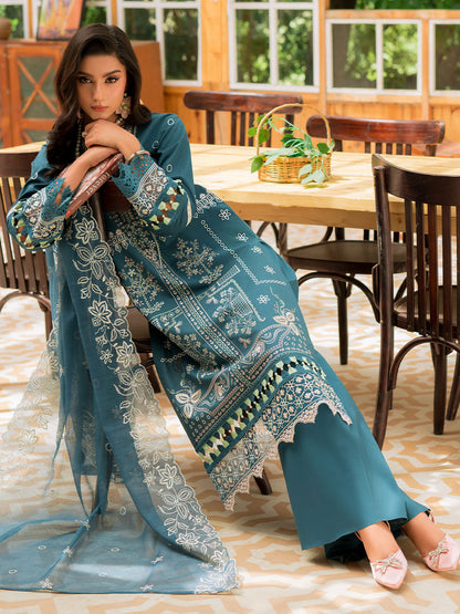 Mahnur | Bella Lawn 24 | BL - 01 - Ladies Clothes 