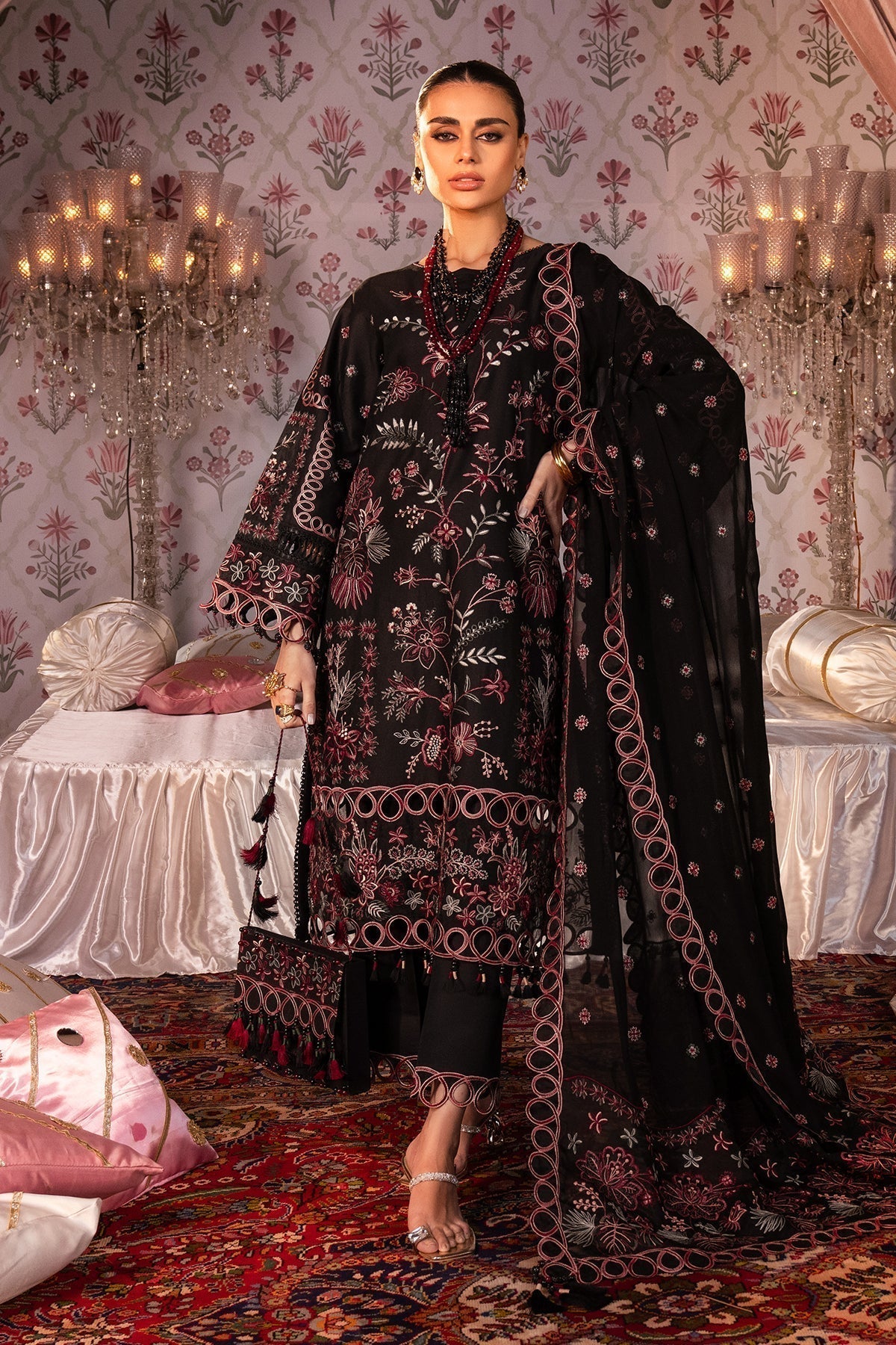 Alizeh | Rawayat Luxury Lawn 24 | Gulshan - Waniyas