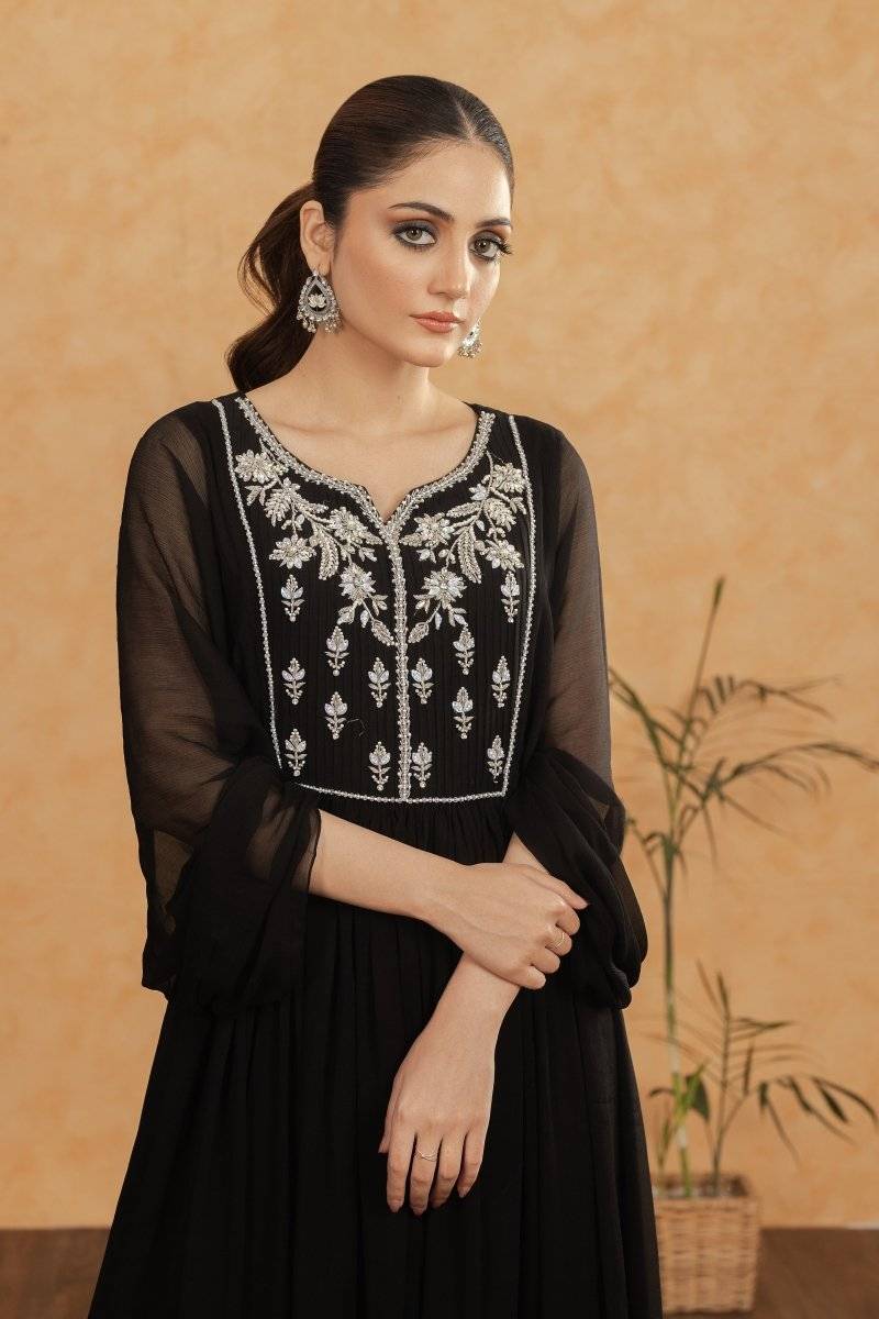 Panache | Pret | Black Beauty by Maria Faisal - Registered Vendor of : Panache By Mona - type : Ladies Clothes - 100% original wedding dresses