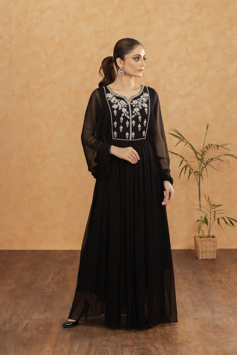 Panache | Pret | Black Beauty by Maria Faisal - Registered Vendor of : Panache By Mona - type : Ladies Clothes - 100% original wedding dresses
