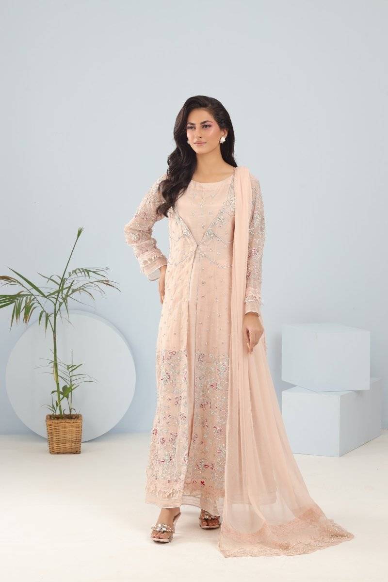 Panache | Pret | Blush Grandeur by Maria Faisal - Registered Vendor of : Panache By Mona - type : Ladies Clothes - 100% original wedding dresses