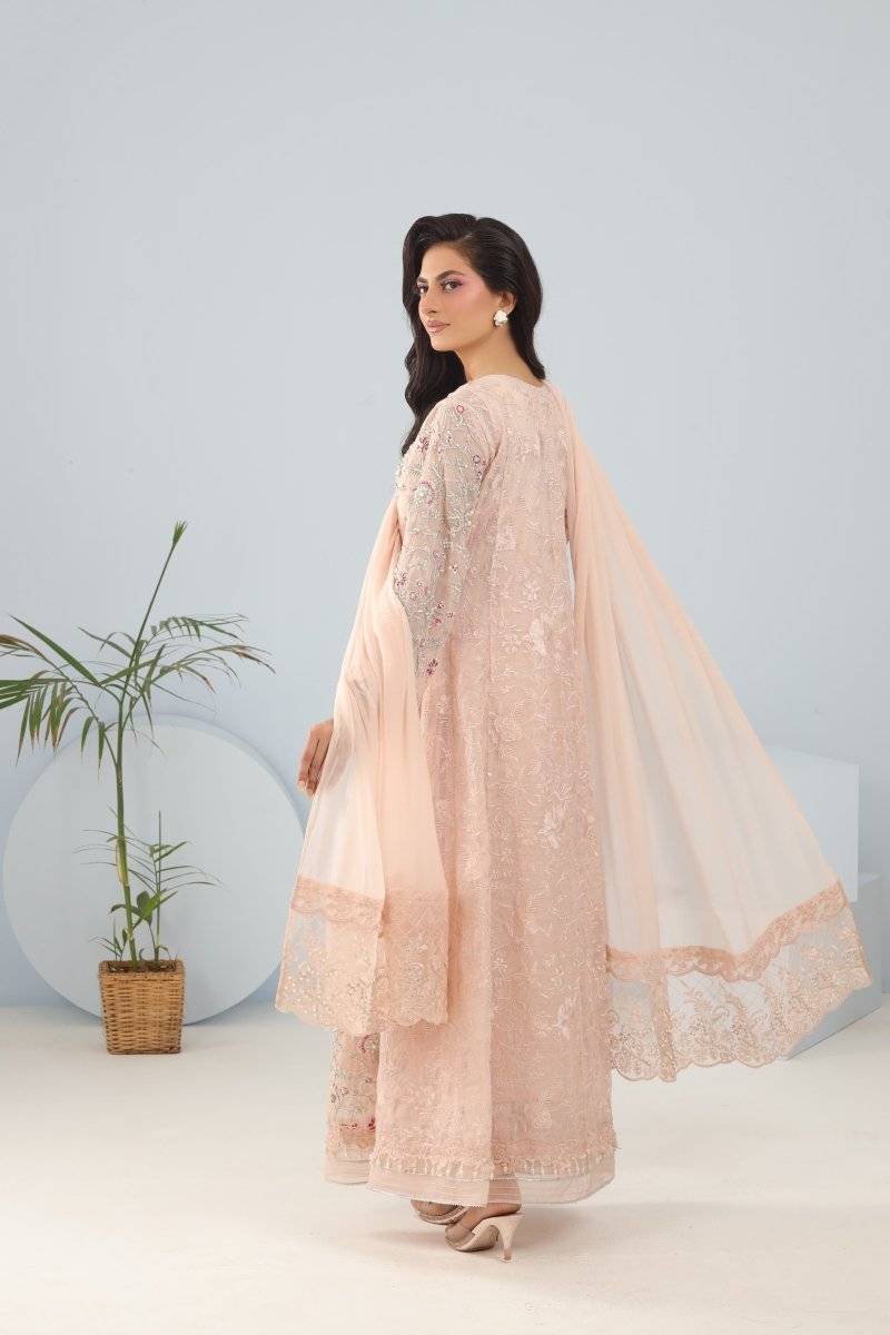 Panache | Pret | Blush Grandeur by Maria Faisal - Registered Vendor of : Panache By Mona - type : Ladies Clothes - 100% original wedding dresses