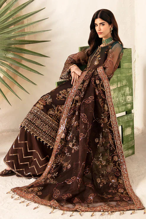 Alizeh | Heer Festive Collection 24 | Hazel - V17D01 - Pakistani Dress - Maria Faisal