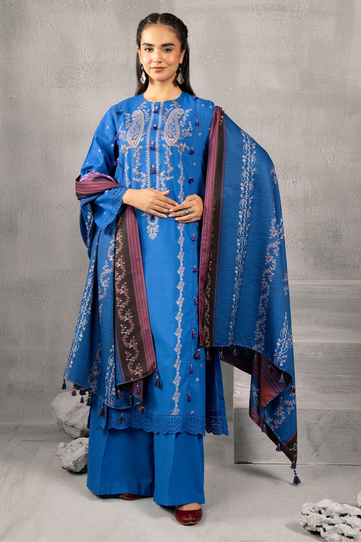 Kayseria | Winter Khaddar 24 | C6056 - Ladies Clothes - Maria Faisal
