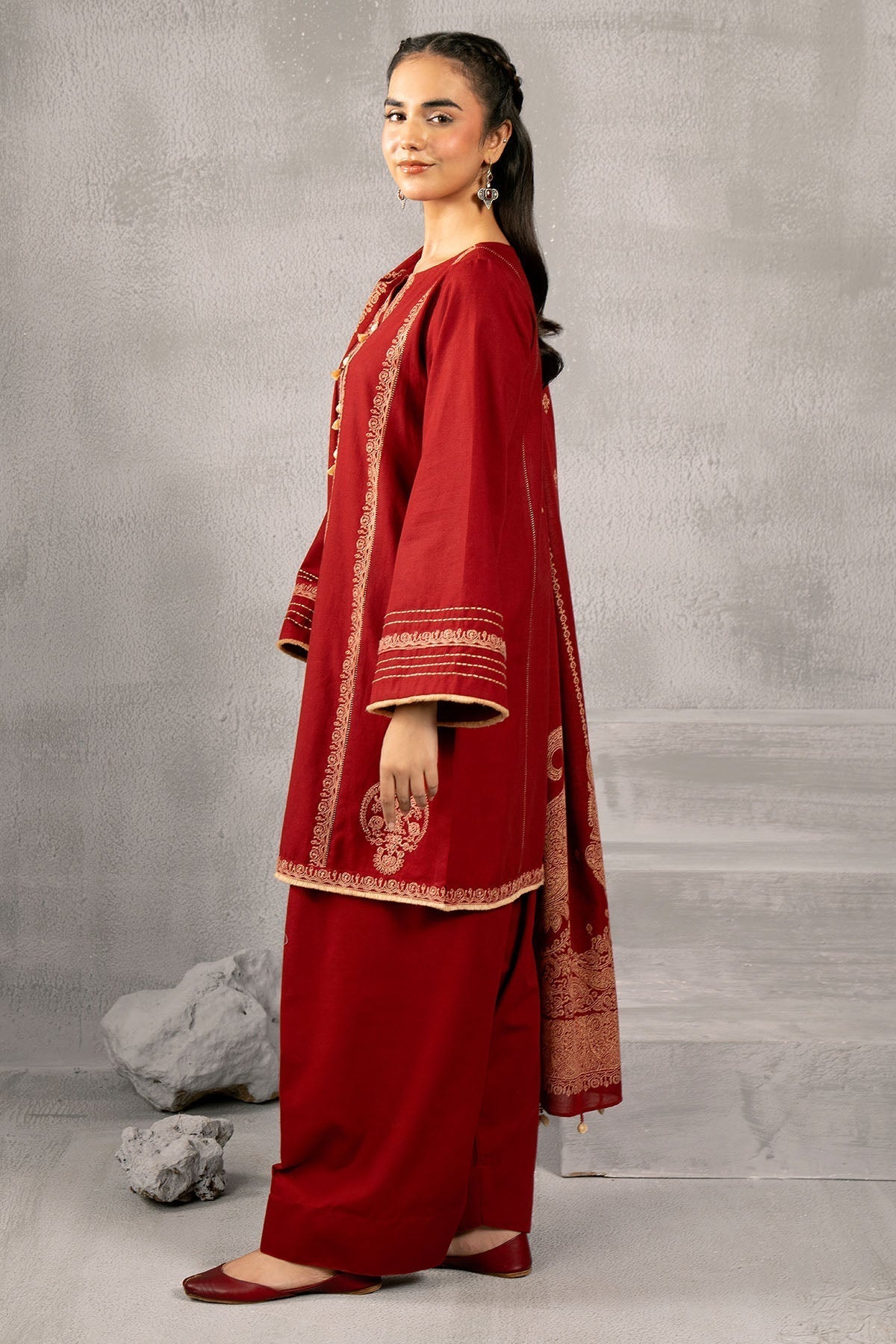 Kayseria | Winter Khaddar 24 | C6068-1 - Ladies Clothes - Maria Faisal