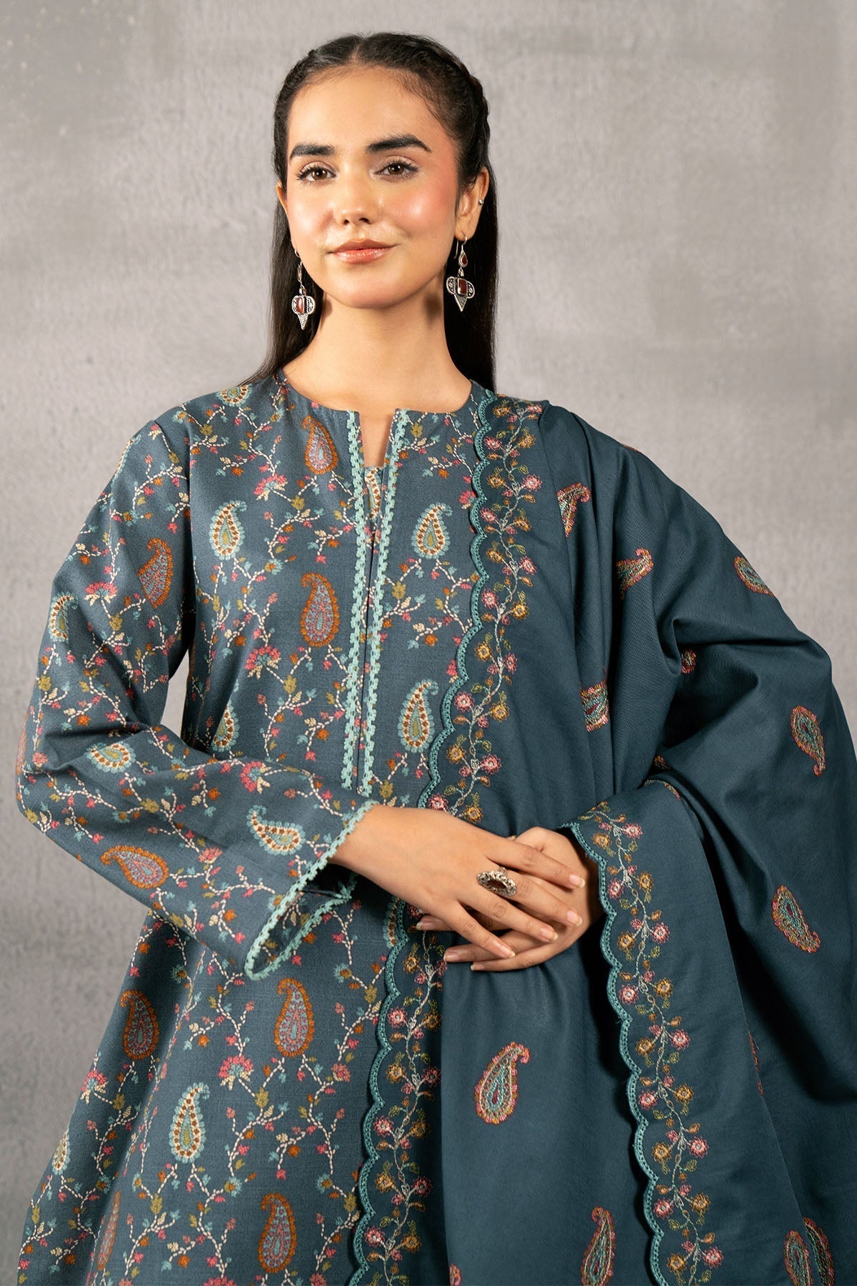 Kayseria | Winter Khaddar 24 | C6069-1 - Ladies Clothes - Maria Faisal