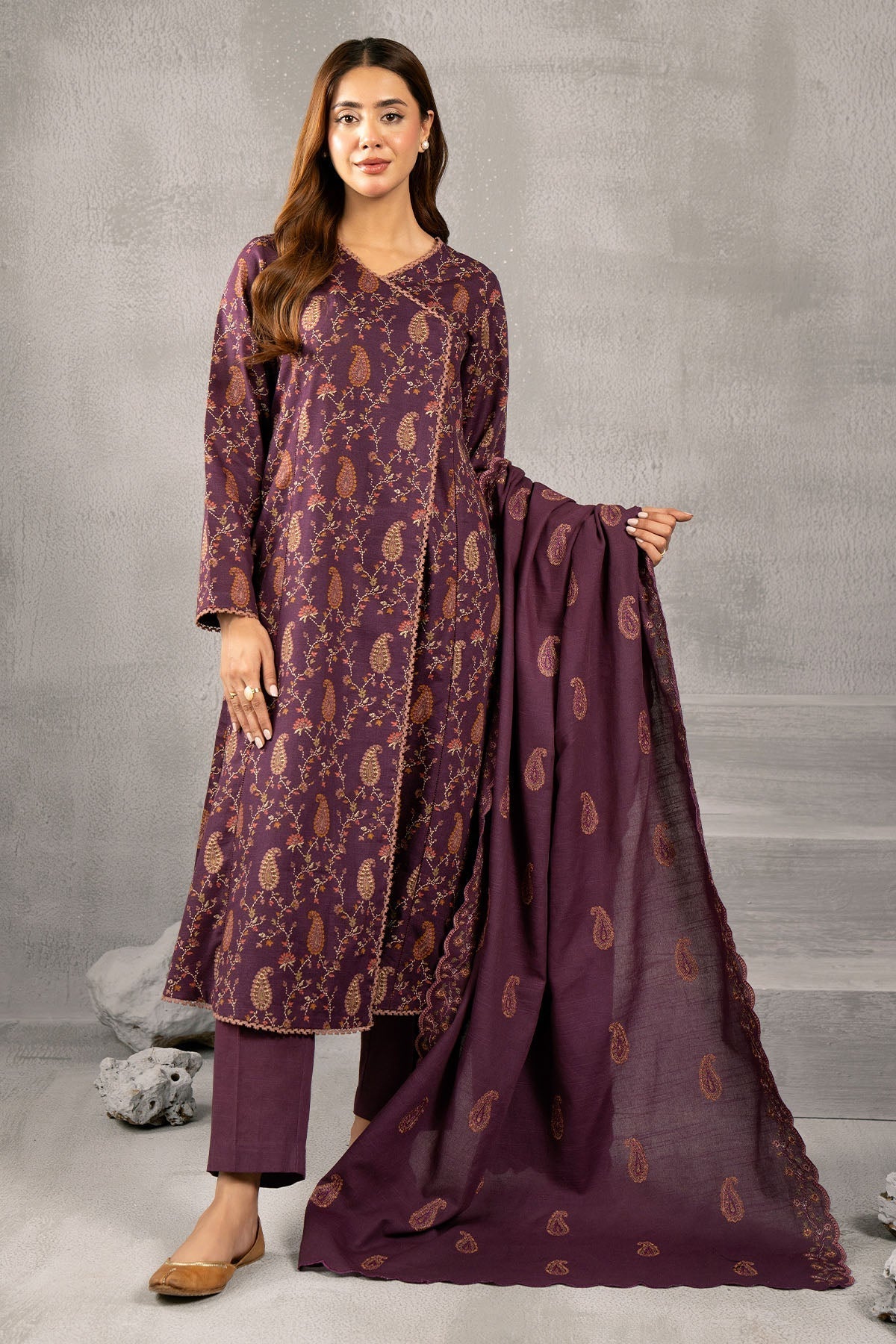 Kayseria | Winter Khaddar 24 | C6069-2 - Ladies Clothes - Maria Faisal