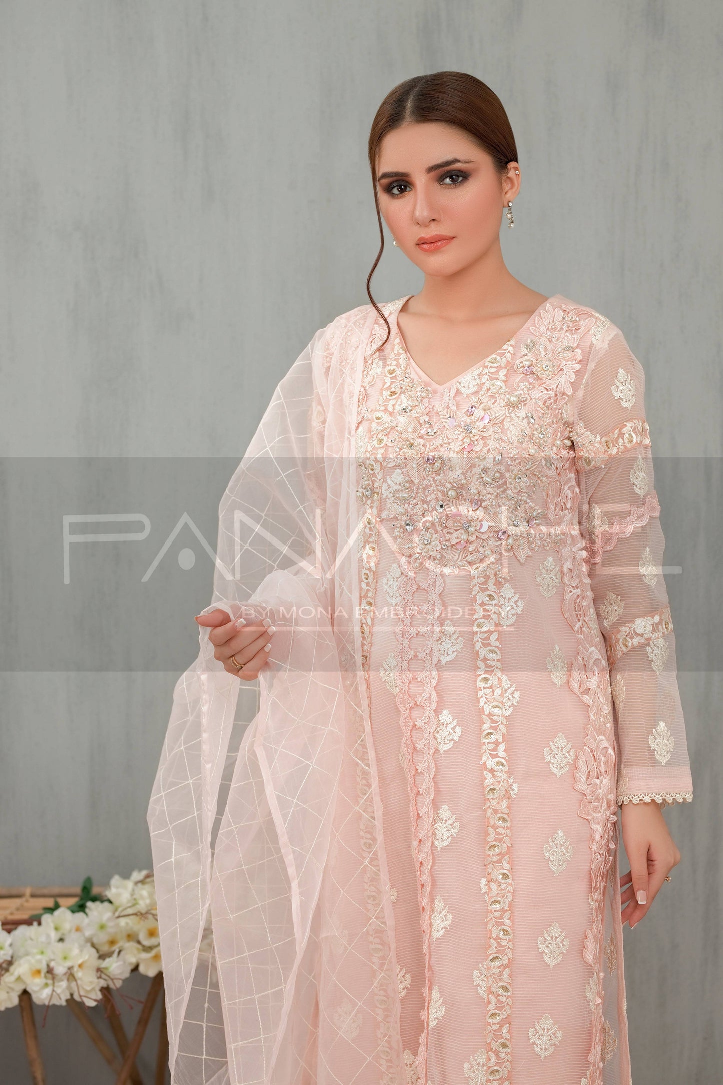 Panache | Pret | Cherry Blossom by Maria Faisal - Registered Vendor of : Panache By Mona - type : Ladies Clothes - 100% original wedding dresses