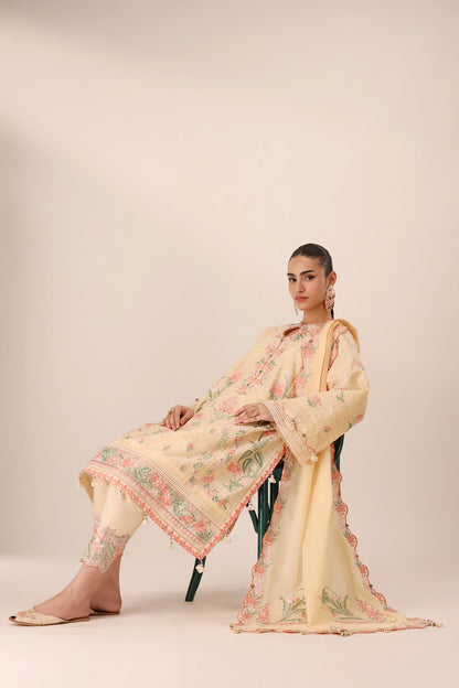 Elan | Stitched Pret 26 | MEHRVAAN (EL26-10 A ST) - Luxury Dress - available at Maria Faisal in UK and USA.