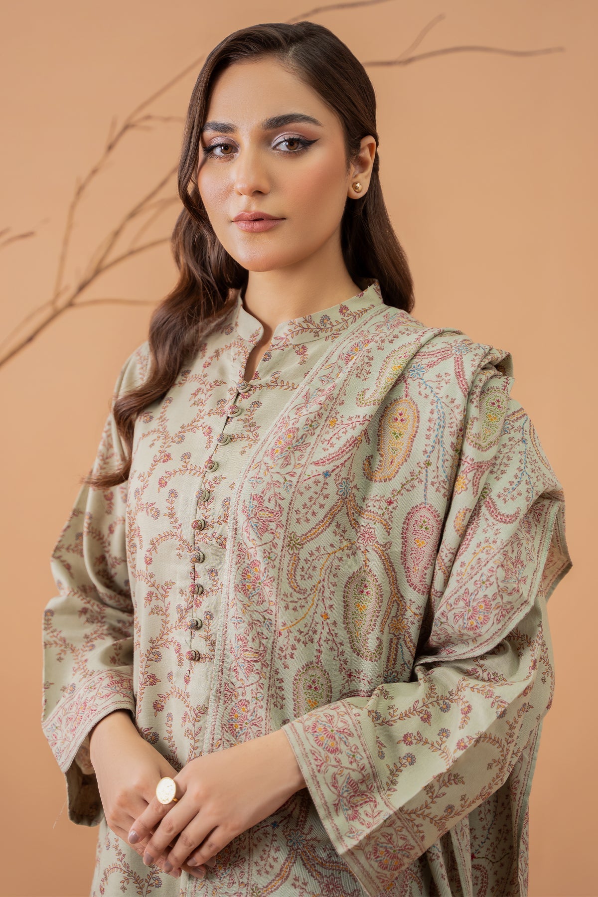 Kayseria | Winter Khaddar 24 | C6045 - Ladies Clothes - Maria Faisal