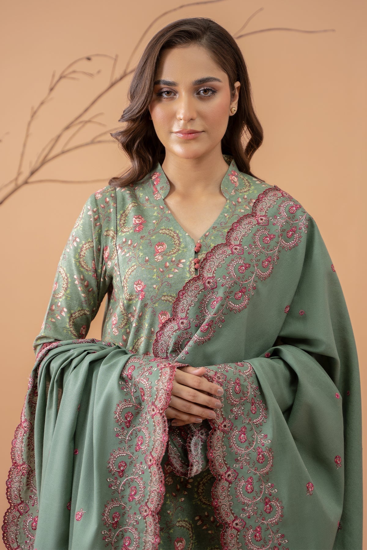 Kayseria | Winter Khaddar 24 | C6050-2 - Ladies Clothes - Maria Faisal