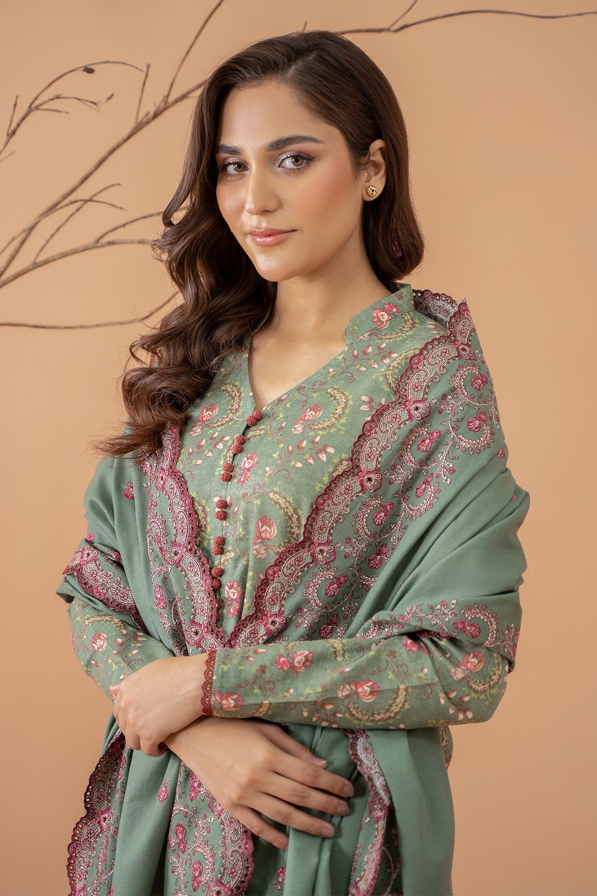 Kayseria | Winter Khaddar 24 | C6050-2 - Ladies Clothes - Maria Faisal