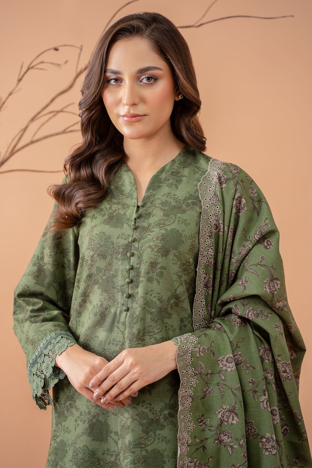 Kayseria | Winter Khaddar 24 | C6070-A - Ladies Clothes - Maria Faisal