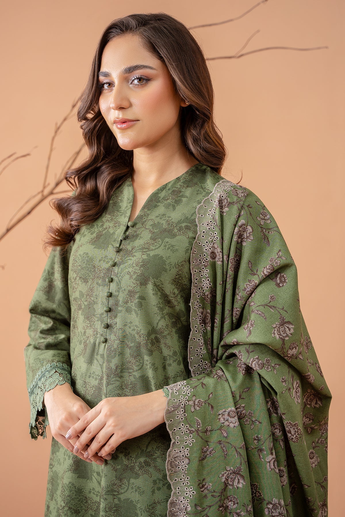 Kayseria | Winter Khaddar 24 | C6070-A - Ladies Clothes - Maria Faisal